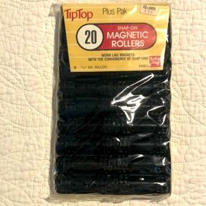 NWT Vintage Black Hair rollers